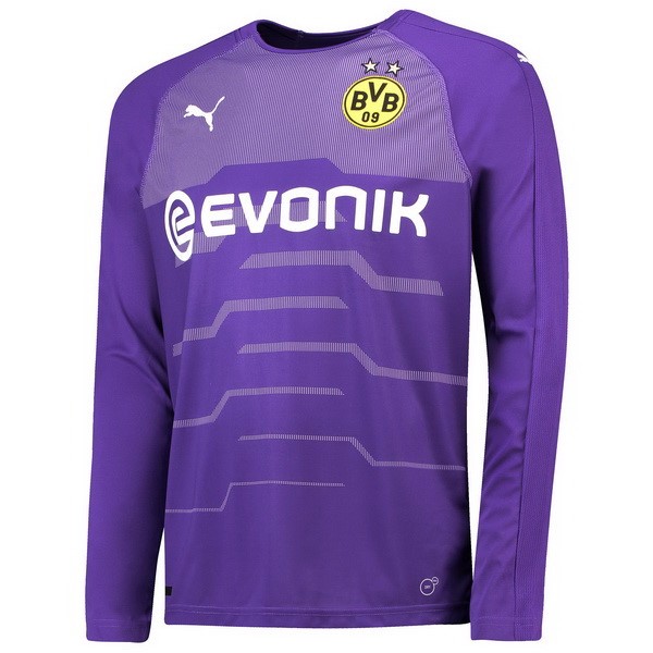 Borussia Dortmund Trikot Ausweich ML Torwart 2018-19 Lila Fussballtrikots Günstig